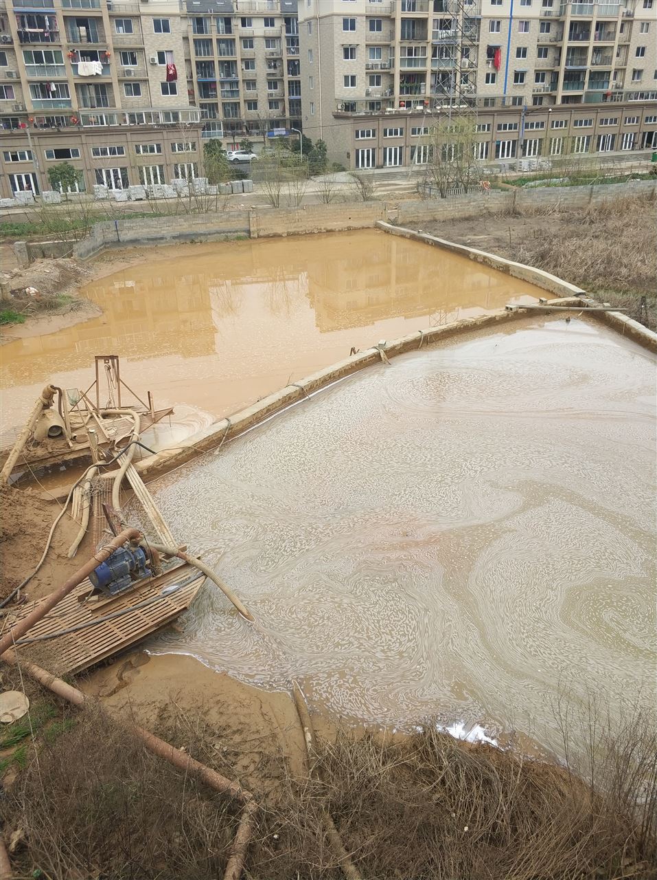 乐东沉淀池淤泥清理-厂区废水池淤泥清淤